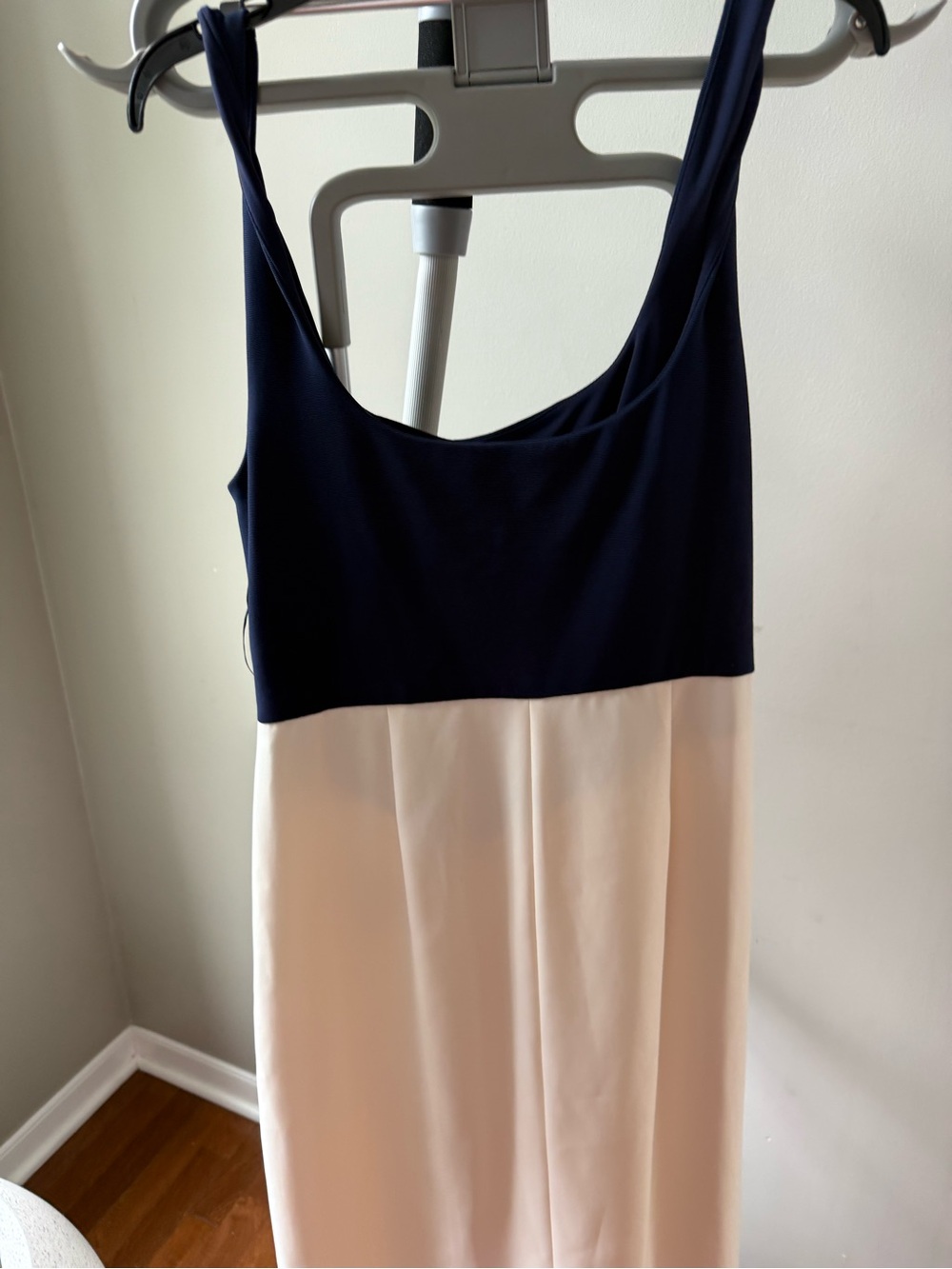 lauren ralph two-tone ottoman & creoe sleeveless gown - Picture 8 of 8